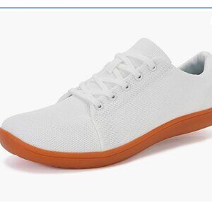 WHITIN Women's Barefoot Shoe Sz 7.5 White/Gum Sole